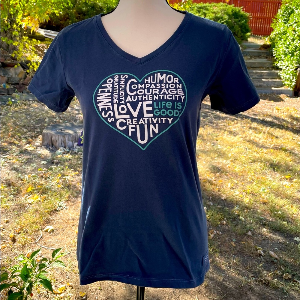 Life is Good Crusher Tee
